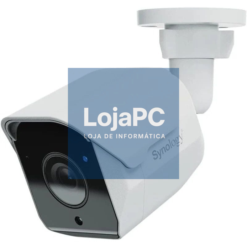 Câmara de Videovigilância Synology BC500/ 110º/ Visão Nocturna/ Control desde APP