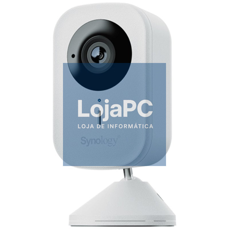 Câmara de Videovigilância Synology CC400W/ 125º/ Visão Nocturna/ Control desde APP