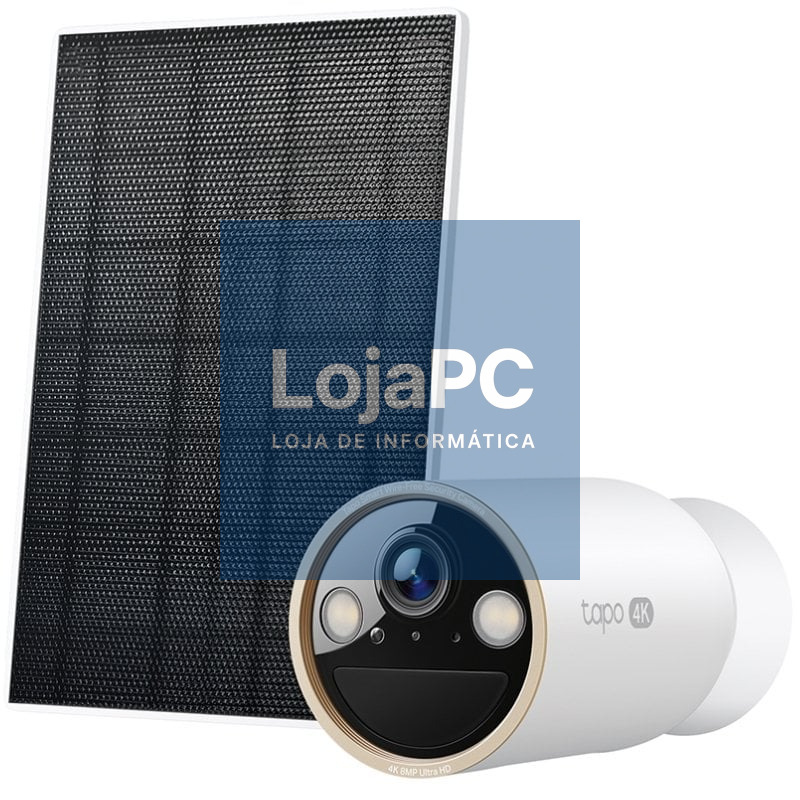 Câmara de Videovigilância TP-Link Tapo C460 KIT/ Visão Nocturna/ Control desde APP/ inclui Panel Solar