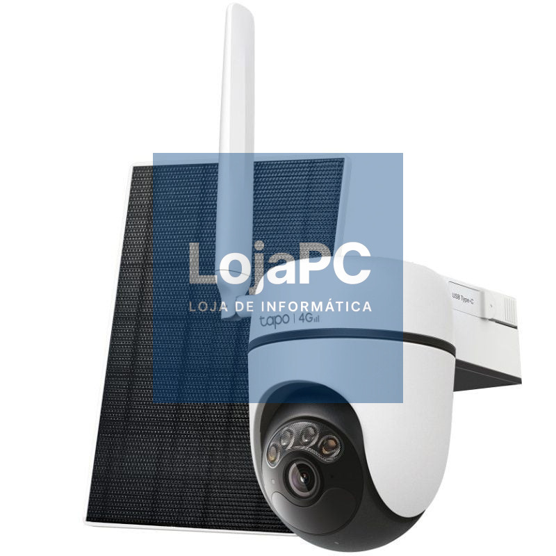 Câmara de Videovigilância TP-Link Tapo C615G Kit/ Visão Nocturna/ Control desde APP/ inclui Panel Solar