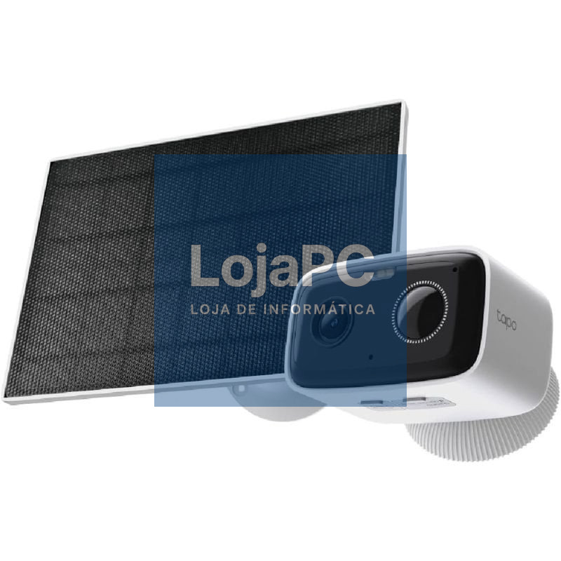 Câmara de Videovigilância TP-Link Tapo TC80 KIT/ Visão Nocturna/ Control desde APP/ inclui Panel Solar