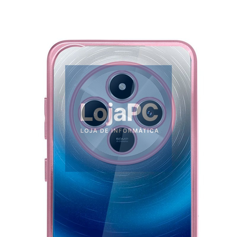 COOL Case for Xiaomi Redmi 14C / Poco C75 Metallic Edge (Pink) — imagem 4