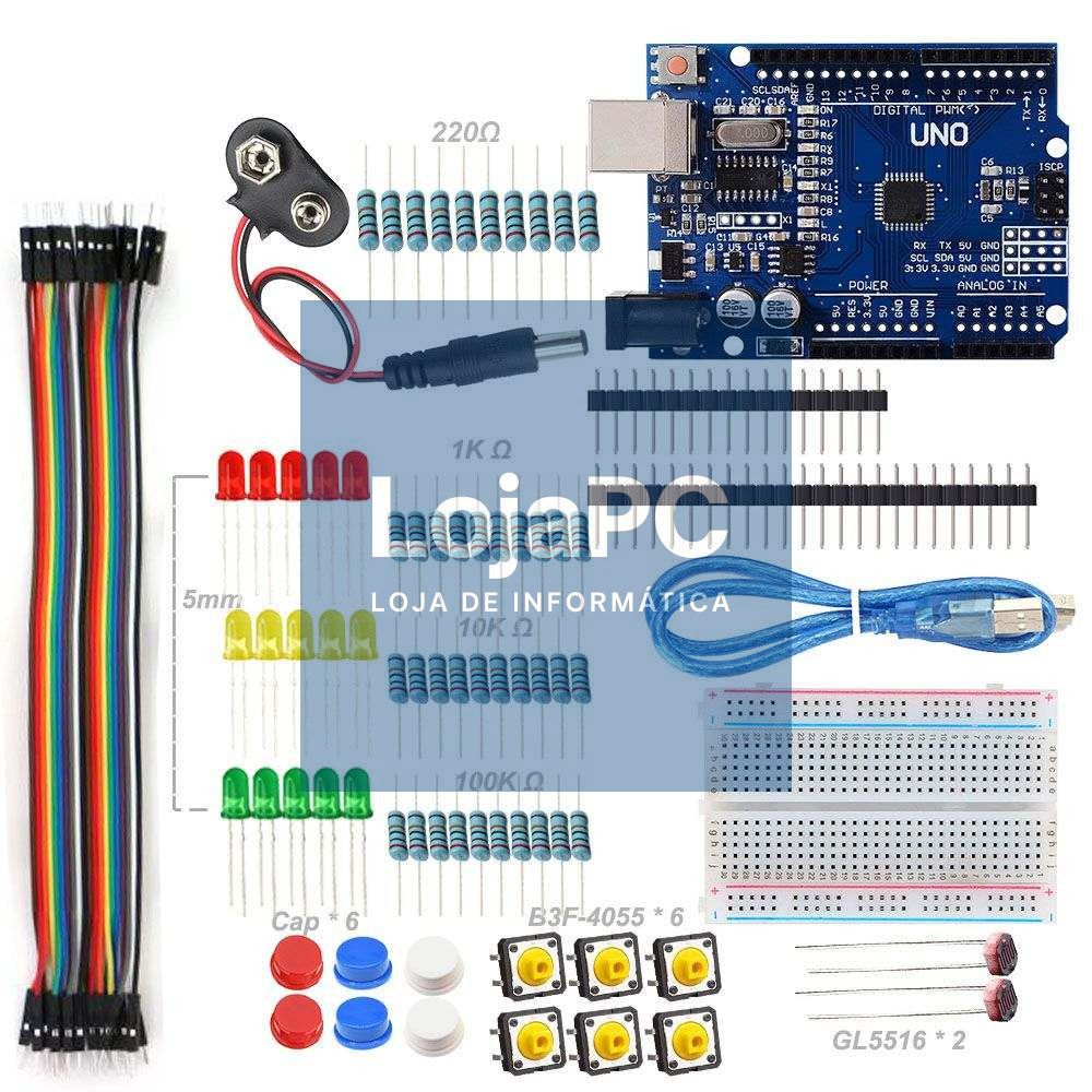 Kit Eléctrónico C/ Arduino
