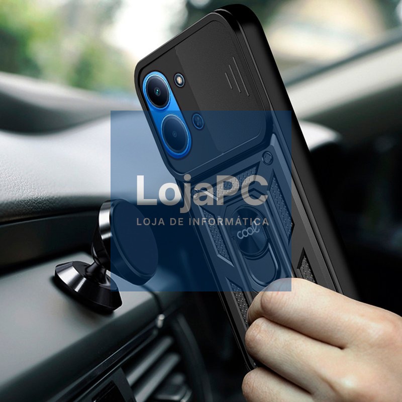 COOL Case for Xiaomi Redmi 15C / 15C 5G / Poco C85 Hard Ring Black — imagem 3