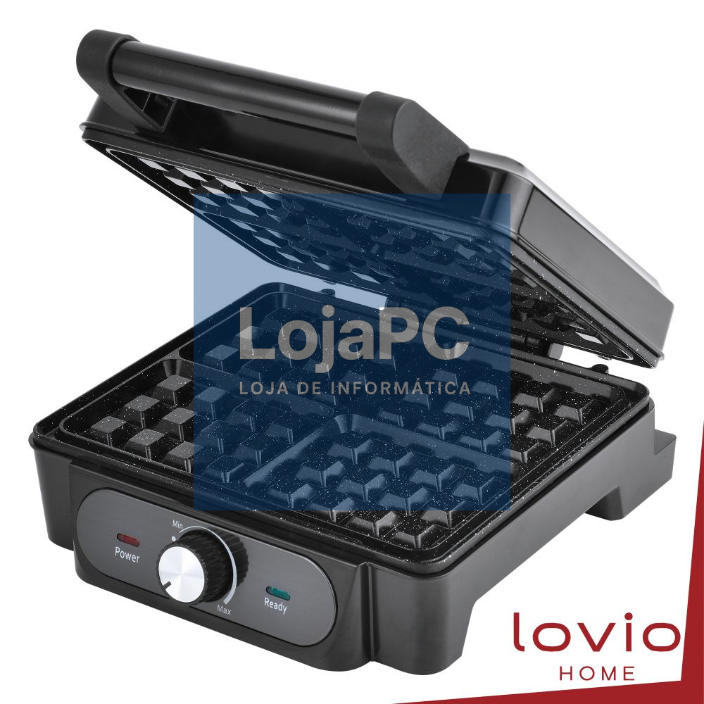 Máquina de Waffle Elétrica 1400W LOVIO