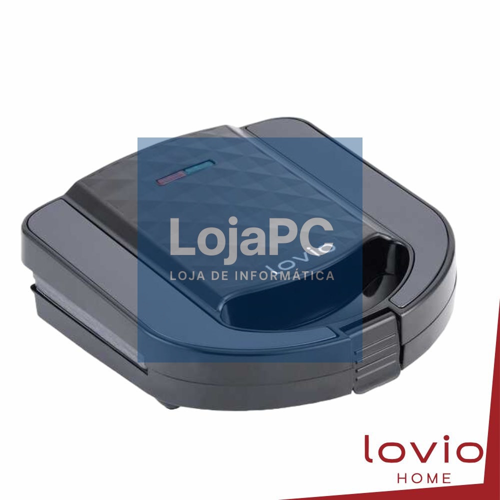 Tostadeira 6em1 Anti-Aderente 750W 6x2 Placas LOVIO