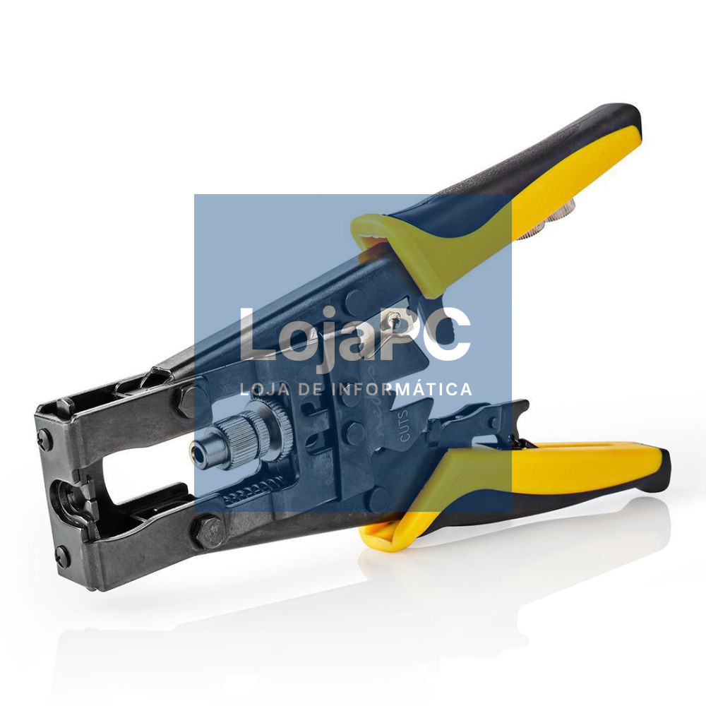 Alicate de Cravar Fichas BNC/RCA/Compressão "F" RG58/59/6