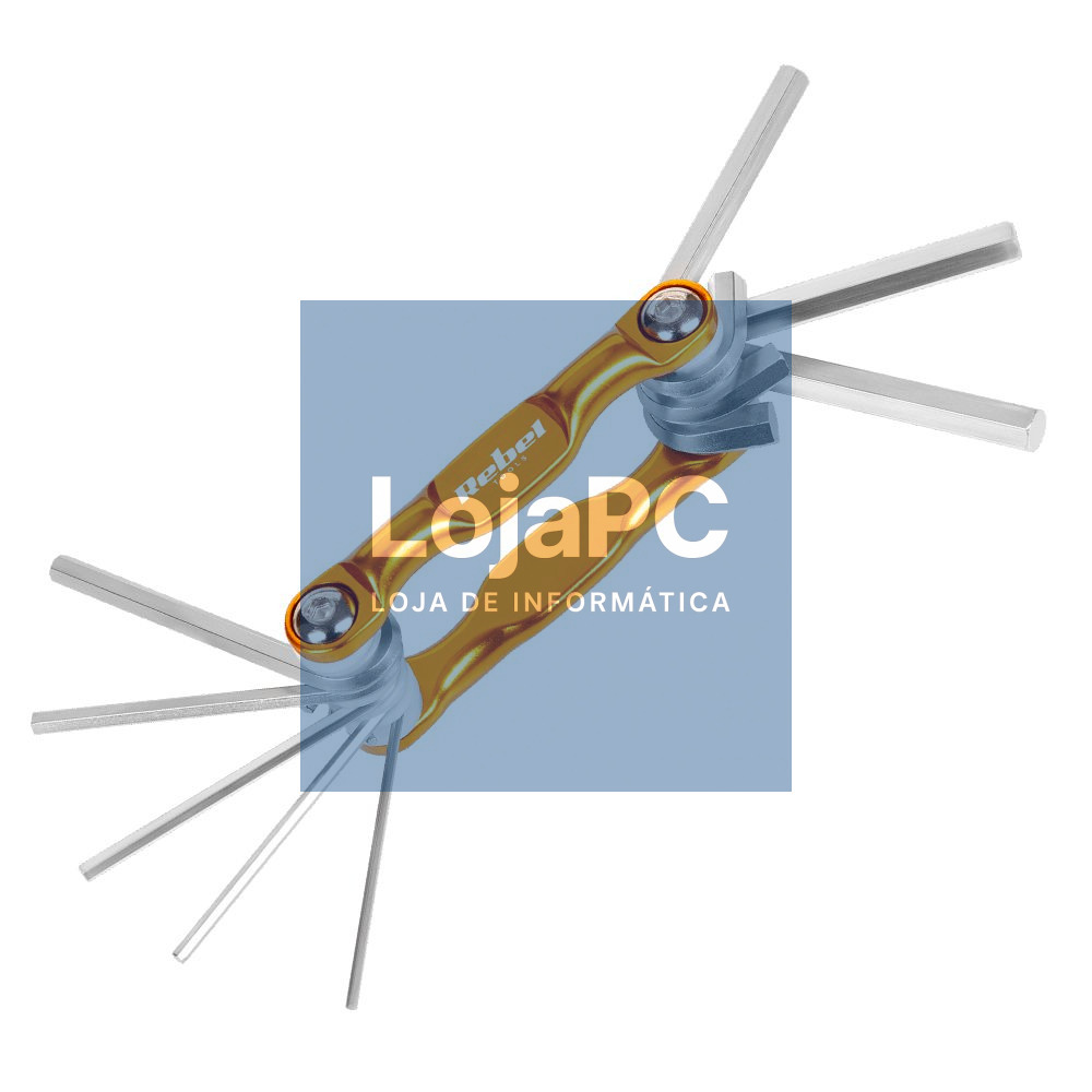 Conjunto 8 Chaves Sextavadas