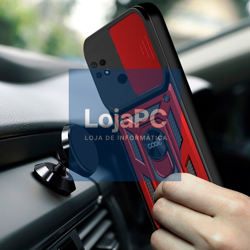 COOL Case for Xiaomi Redmi 9C / 10A Hard Ring Red — imagem 2