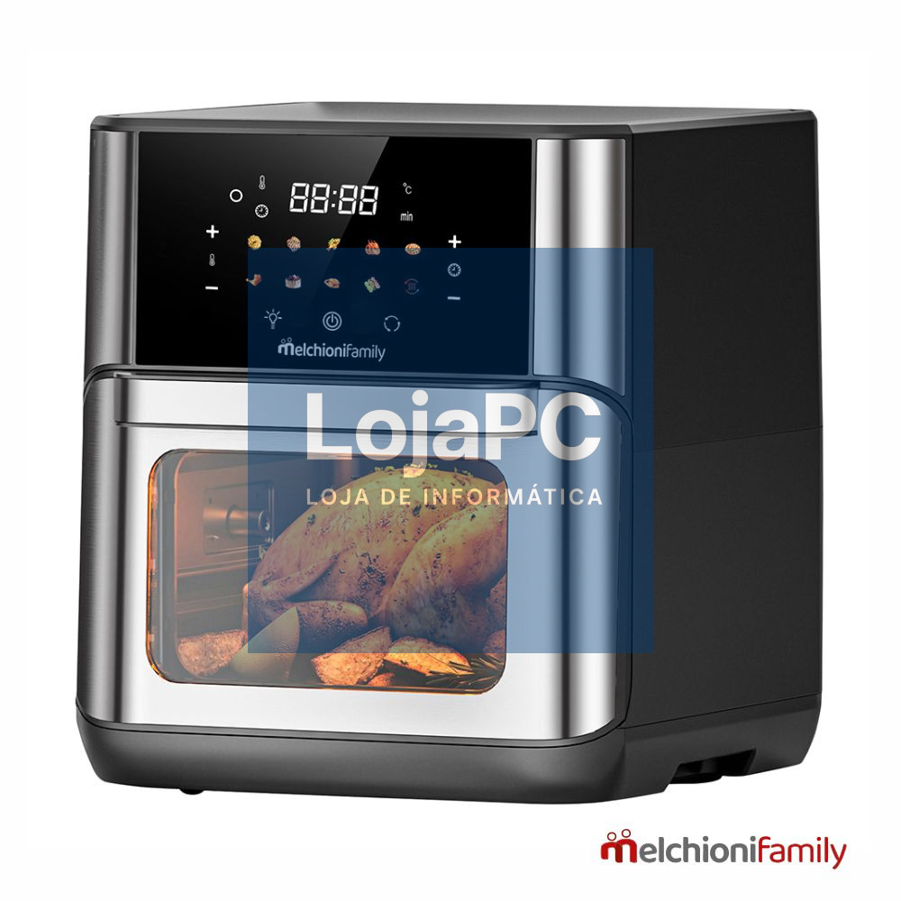 Fritadeira S/ Óleo Digital 1800W 12L MelchioniFamily