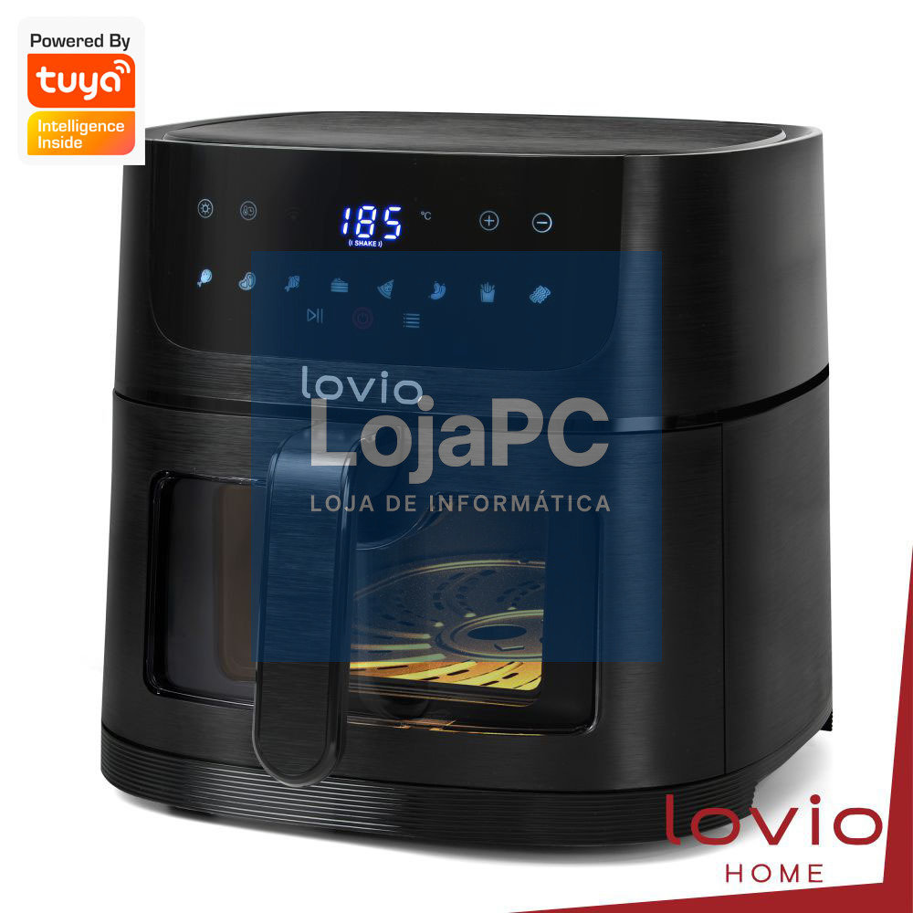 Fritadeira S/ Óleo Smart PureFry XL 1500W 6L WIFI Tuya LOVIO