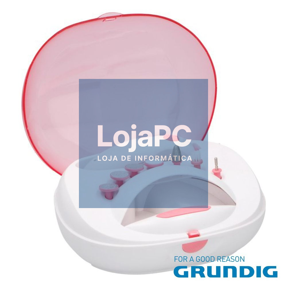 Conjunto de Manicure E Pedicure C/ 7 Acessórios GRUNDIG
