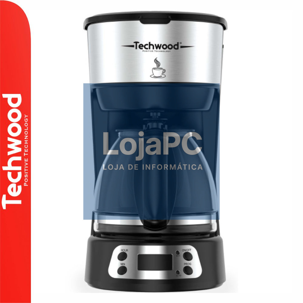 Cafeteira Elétrica C/ Jarro 0.75L 600W TECHWOOD