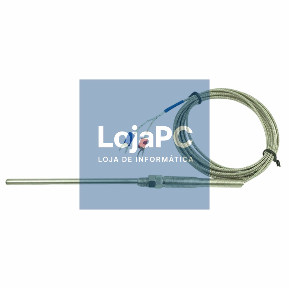 Sonda Termopar Aço Inoxidável 1.5m Tipo K 400º
