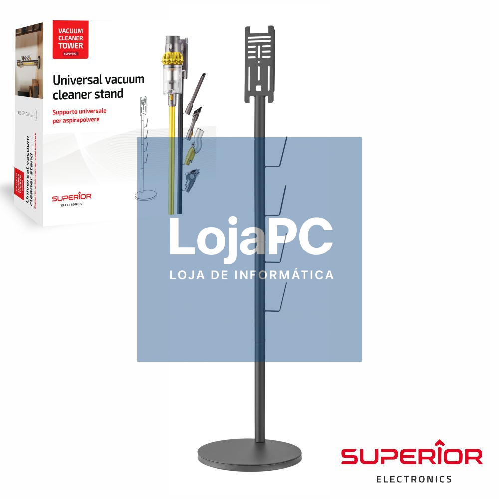 Suporte p/ Aspirador Vertical e Acessórios SUPERIOR