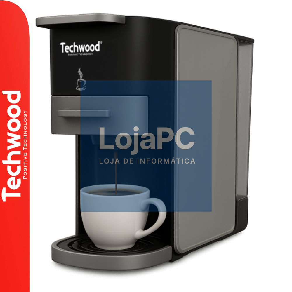 Máquina Cáfe Expresso 4 em 1 TECHWOOD
