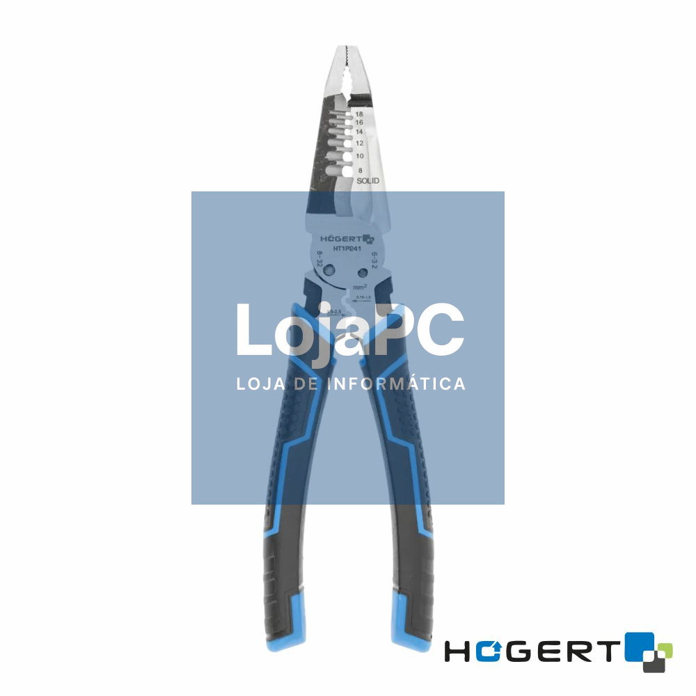 Alicate de Corte E Descarnar 10 em 1 HOGERT
