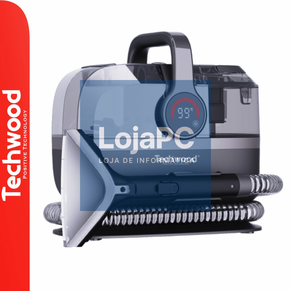 Aspirador a Vapor/Extrator de Água de 600/800W TECHWOOD