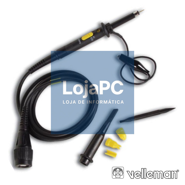 CONJUNTO PONTAS DE PROVA OSCILOSCÓPIO 60MHZ VELLEMAN