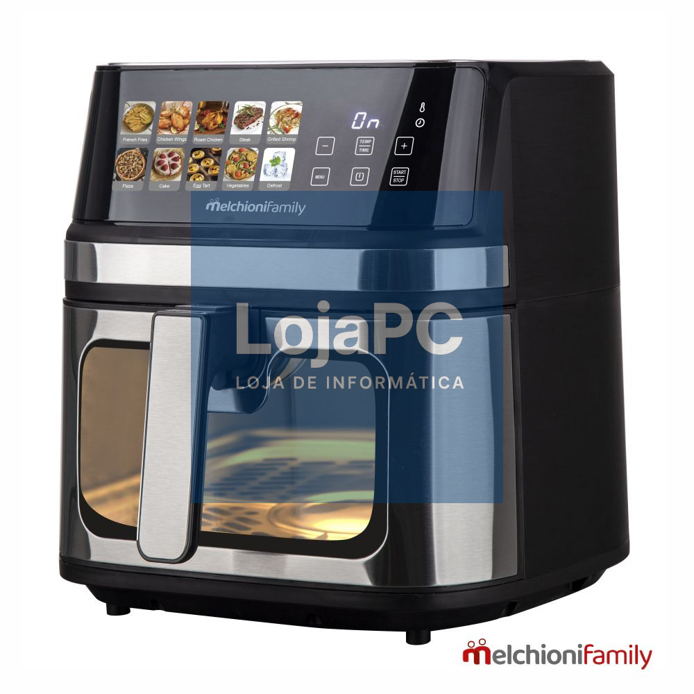 Fritadeira S/ Óleo Digital C/ Dupla Resistência 2200W 8L