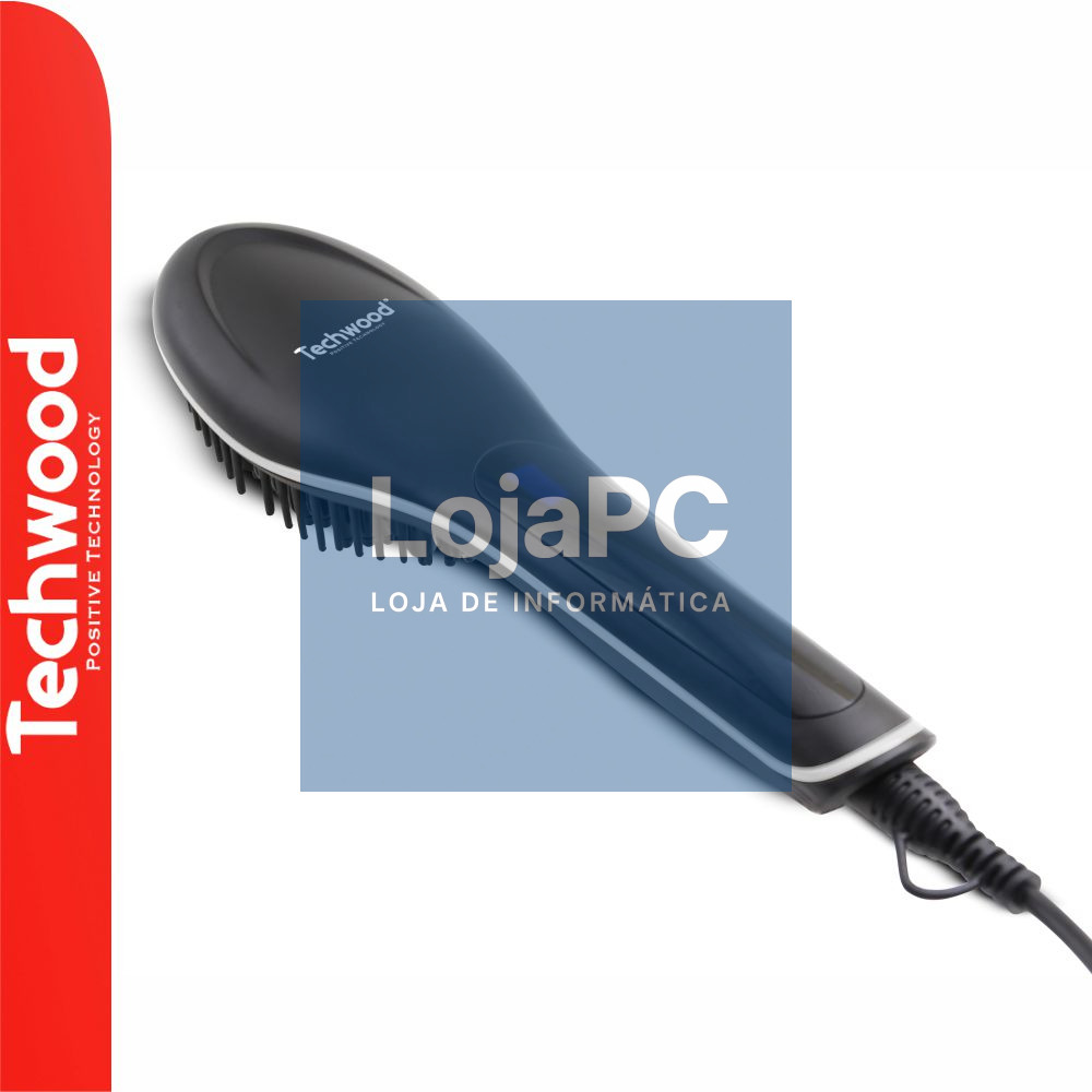 Escova Alisadora de Cabelo 55W 230ºC TECHWOOD