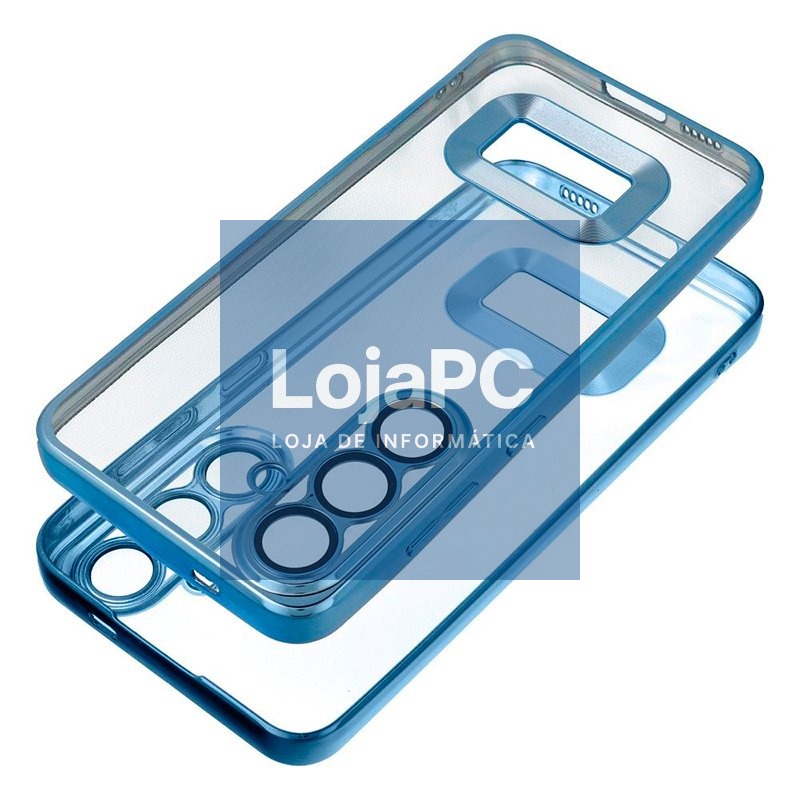 COOL Case for Xiaomi Redmi A3 Metallic Edge (Blue) — imagem 3