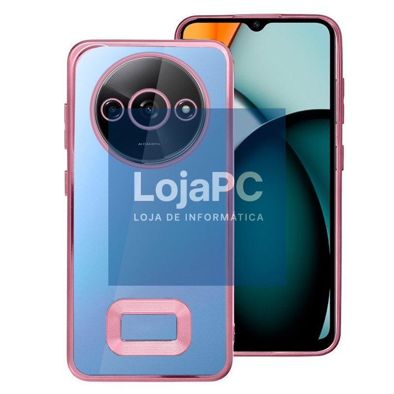 COOL Case for Xiaomi Redmi A3 Metallic Edge (Pink)