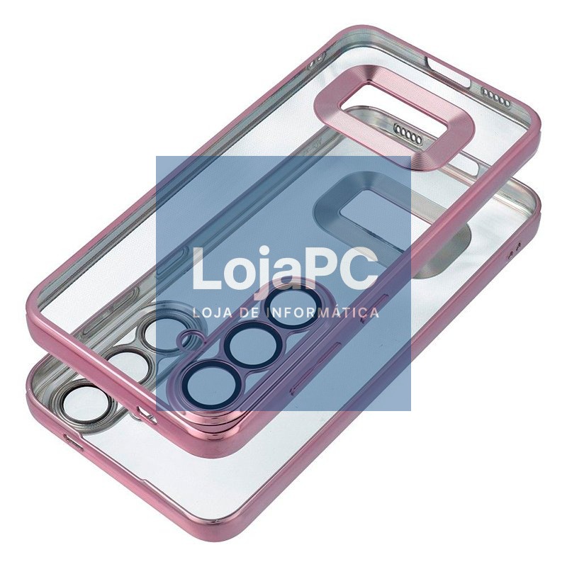 COOL Case for Xiaomi Redmi A3 Metallic Edge (Pink) — imagem 3
