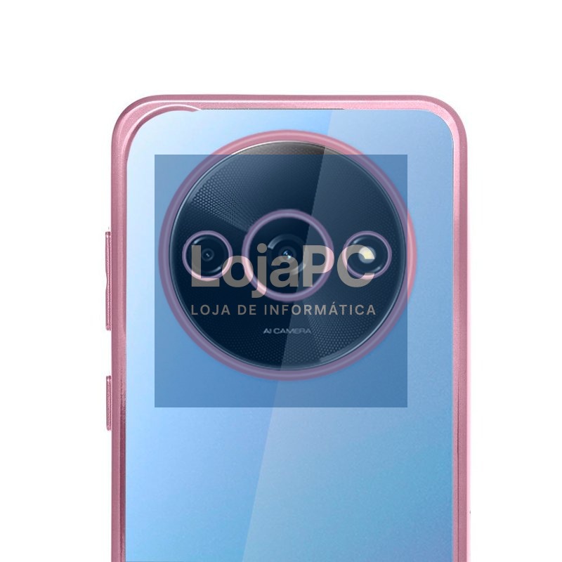 COOL Case for Xiaomi Redmi A3 Metallic Edge (Pink) — imagem 2