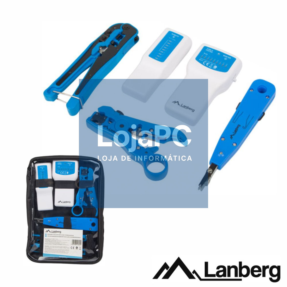 Conjunto de Ferramentas de Rede LANBERG