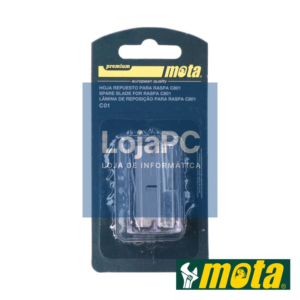 Conjunto de 10x Lâminas p/ Raspador MOTA