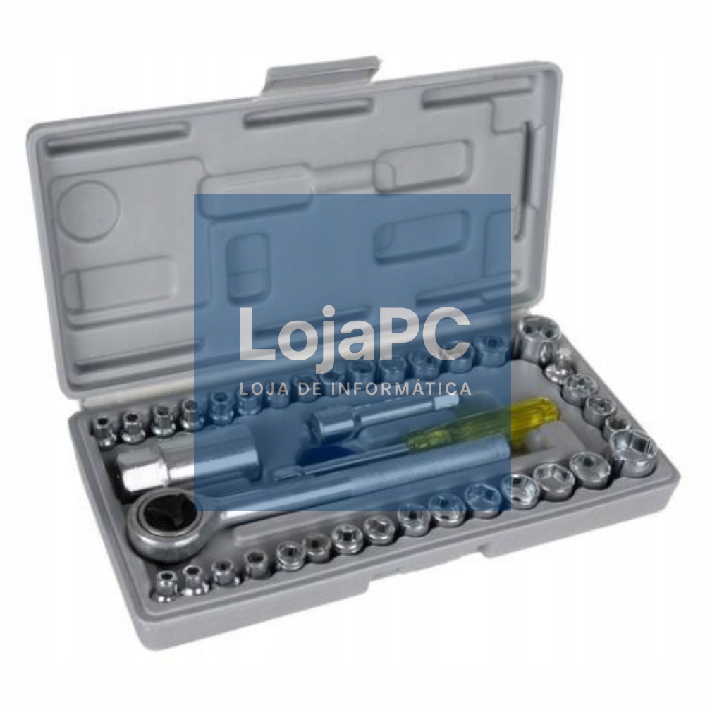 Conjunto de Chave Roquete C/ 33 Chaves de Caixa