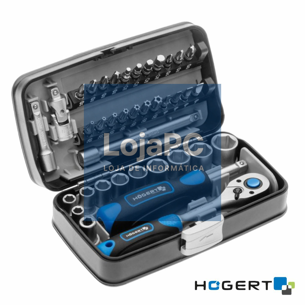 Conjunto de Ferramentas 38pcs. HOGERT