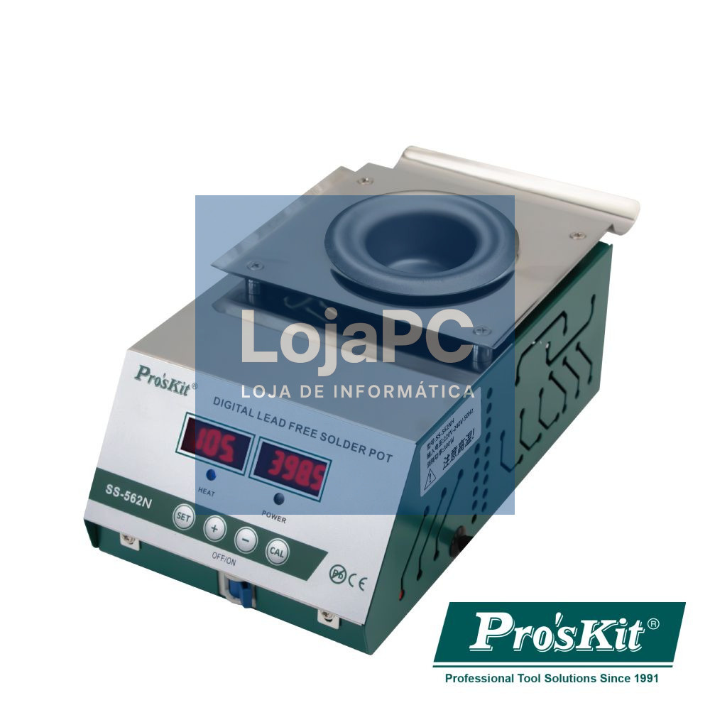 Cadinho P/ Aquecimento de Solda 300W 600ºC PROSKIT