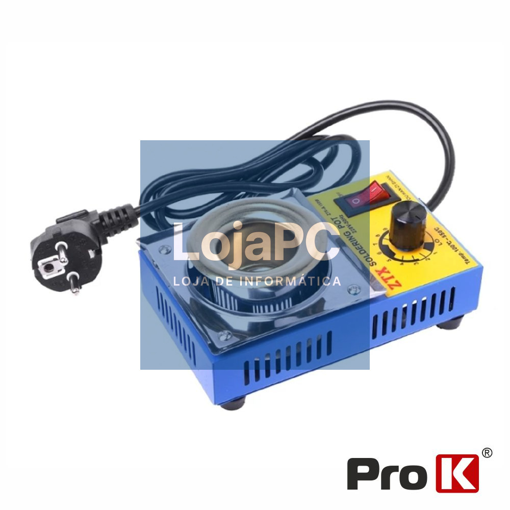 Cadinho Para Aquecimento de Solda 150W 500g