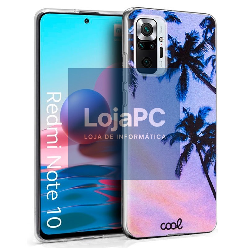 COOL Case for Xiaomi Redmi Note 10 / Note 10s / Poco M5s Drawings Beach