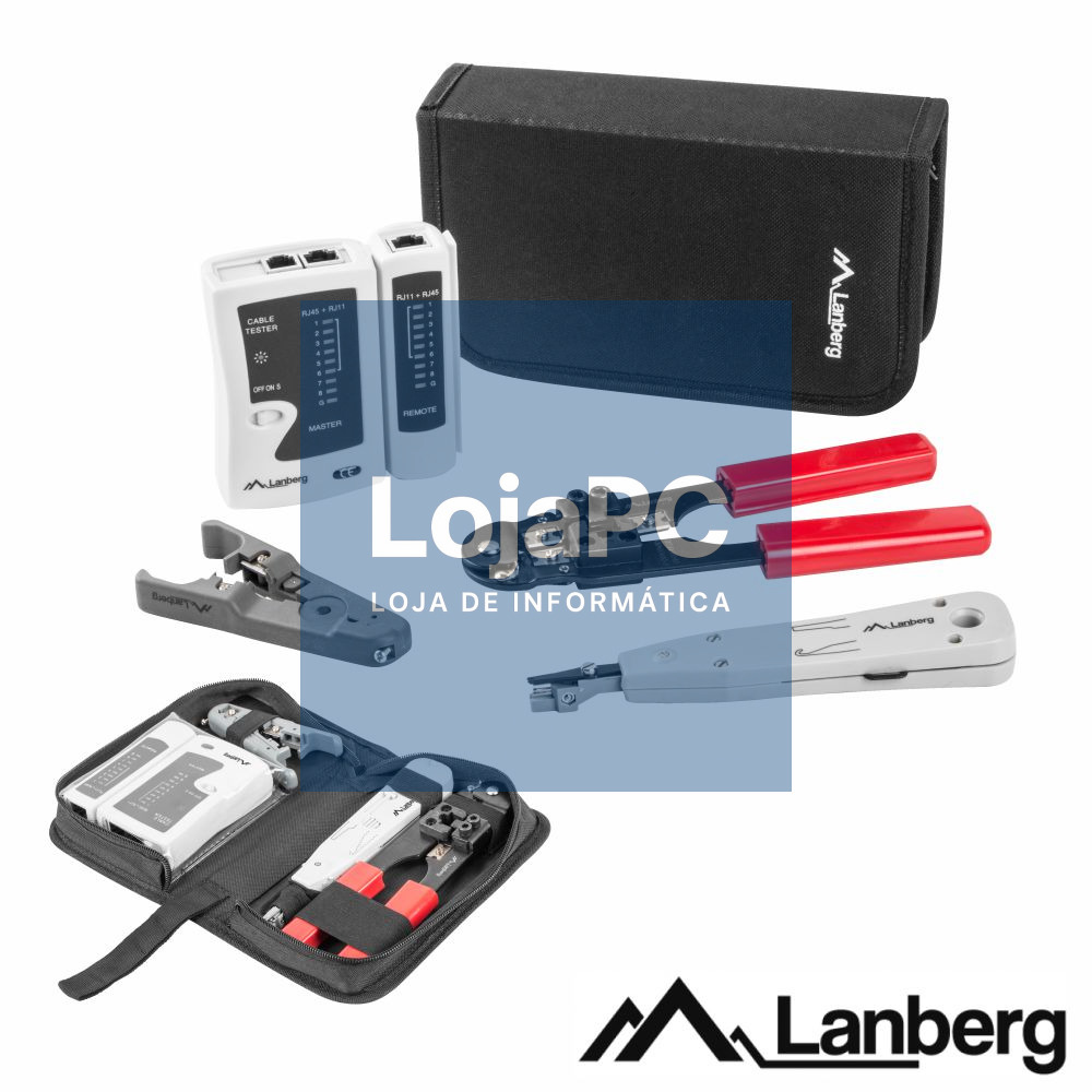 Conjunto de Ferramentas de Rede LANBERG