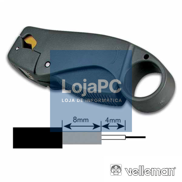 DESCARNADOR DE CABOS COAXIAIS VELLEMAN