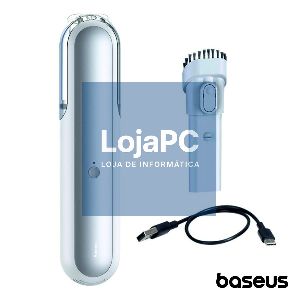 Aspirador Portátil S/ Saco 30W Branco BASEUS