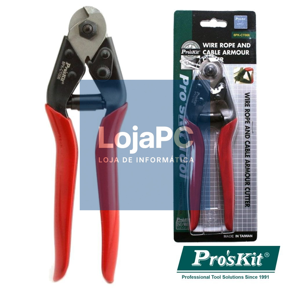 ALICATE CORTE CABOS 190MM PROSKIT