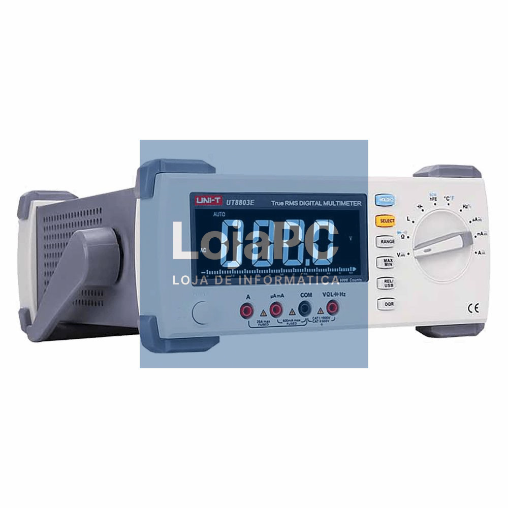 Multímetro Digital de Laboratório 1000VDC / 750VAC 10A UNI-T