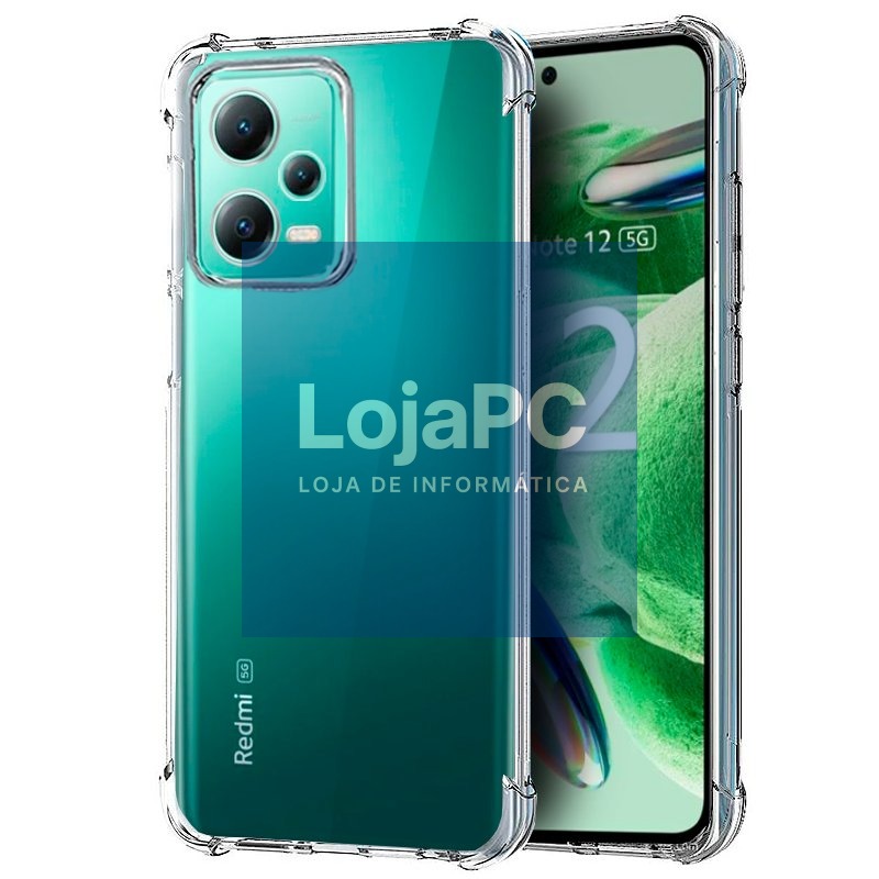 COOL Case for Xiaomi Redmi Note 12 5G / Poco X5 5G AntiShock Transparent