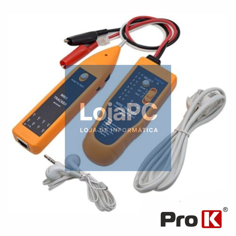 TESTADOR DE CABOS/CONTINUIDADE C/ GERADOR DE TONS PROK