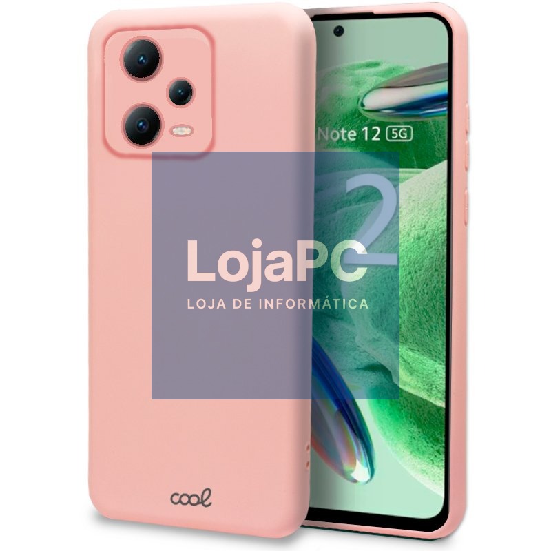 COOL Case for Xiaomi Redmi Note 12 5G / Poco X5 5G Cover Pink