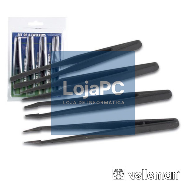 CONJUNTO DE 4 PINÇAS DIELÉTRICAS