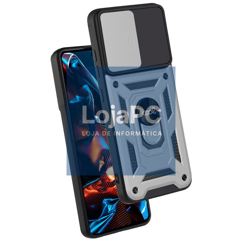 COOL Case for Xiaomi Redmi Note 12 5G / Poco X5 5G Hard Ring Silver — imagem 2