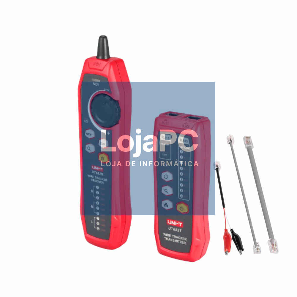Testador De Cabos De Rede/Telefone e Localizador RJ11/RJ45