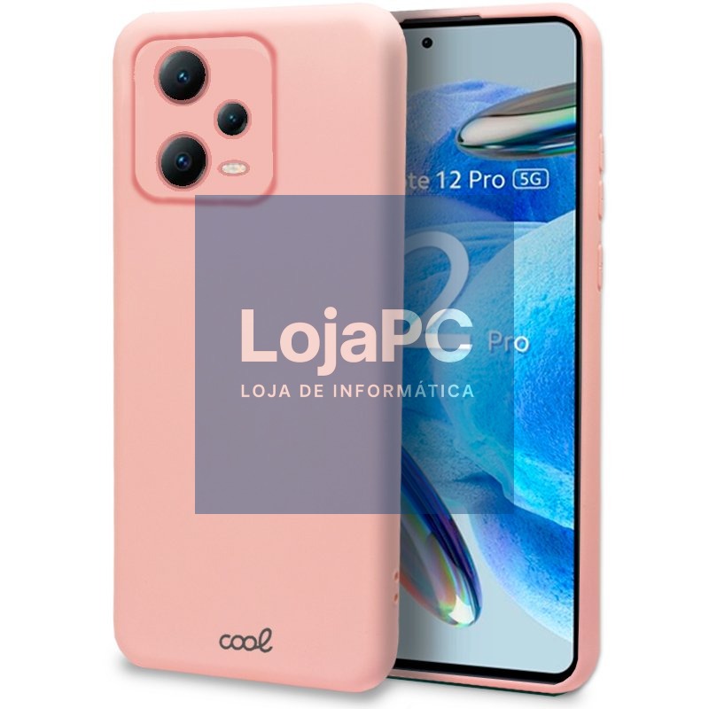 COOL Case for Xiaomi Redmi Note 12 Pro 5G Cover Pink