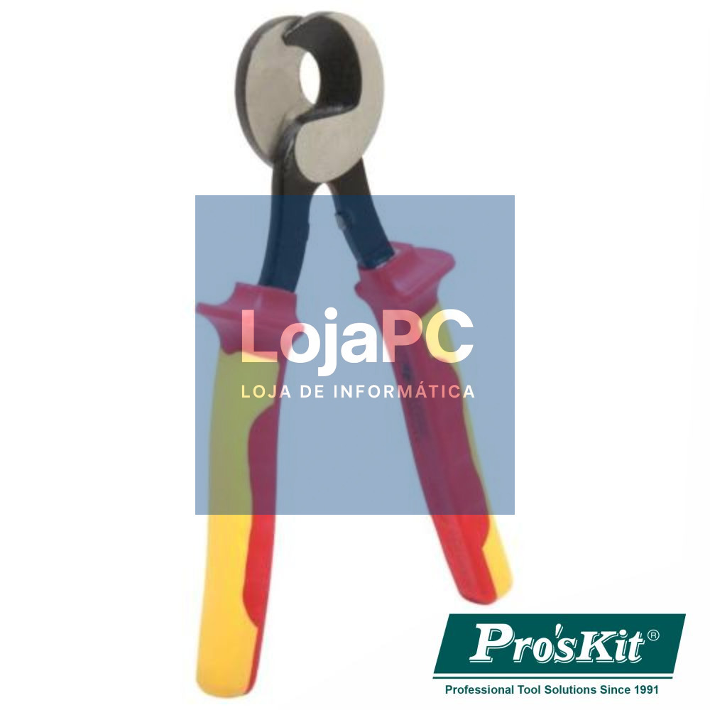 ALICATE CORTE CABOS C/ ISOLAMENTO VDE 250MM PROSKIT