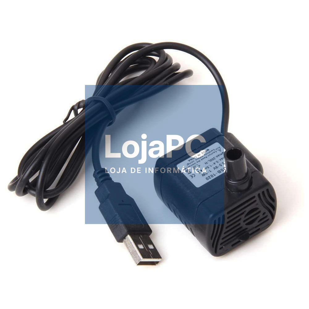 Bomba de Água Submersível USB 9V 3W 200l/H